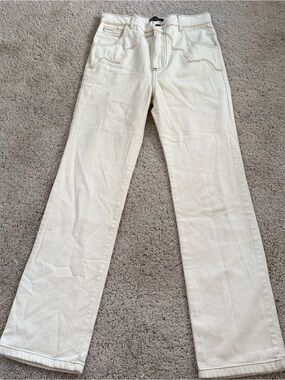 Pistache Cream Jeans